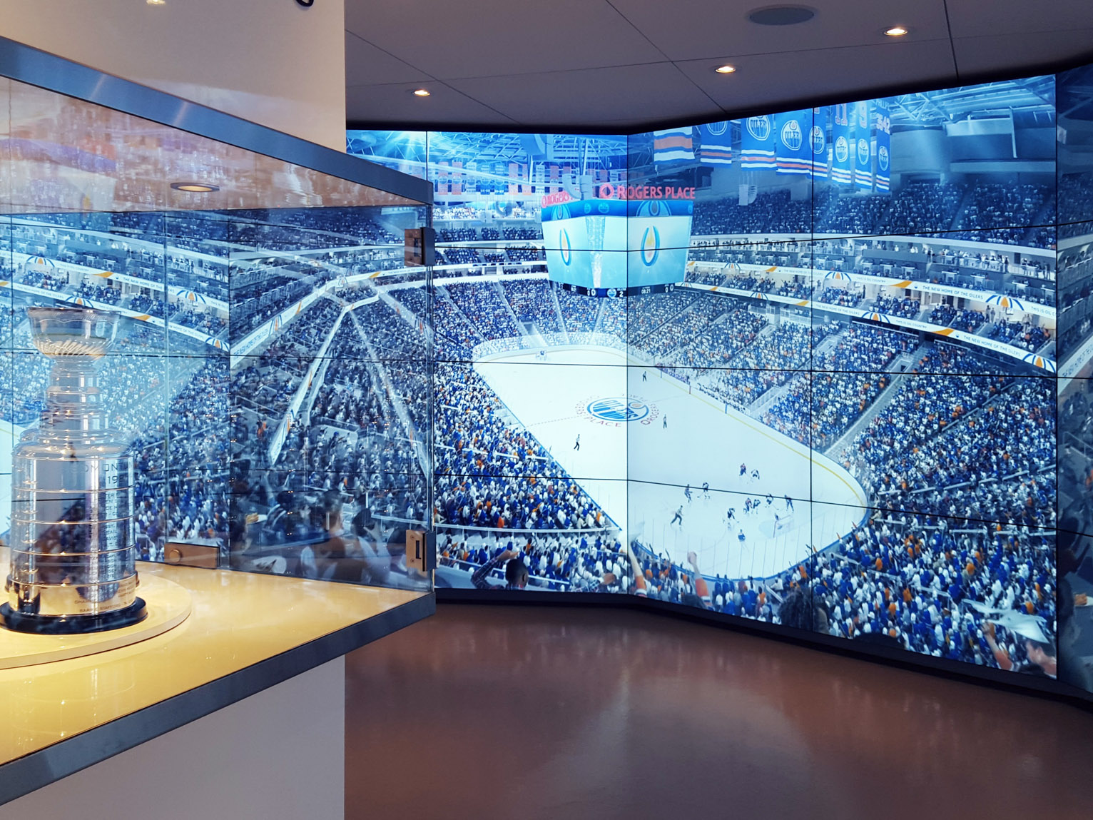 Animation_Ice District Rogers Arena Mediawall