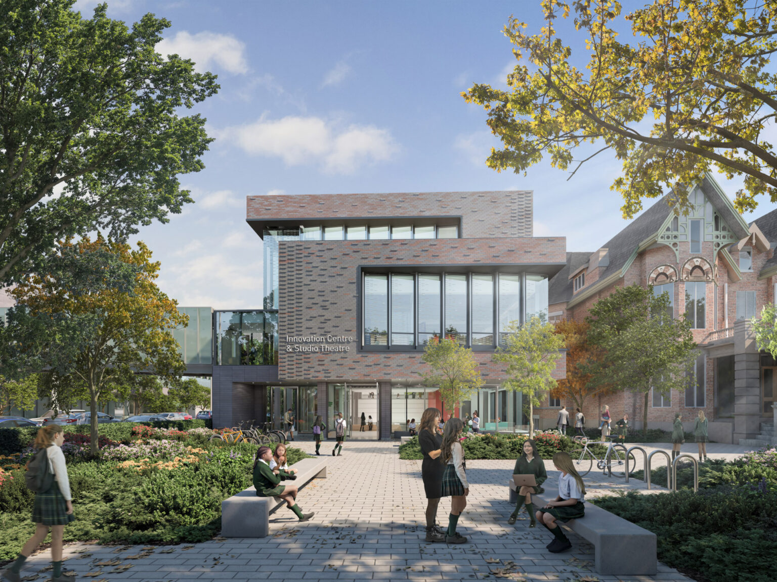Branksome Hall iCAST Building Design Visualization for Fundraising Campaign